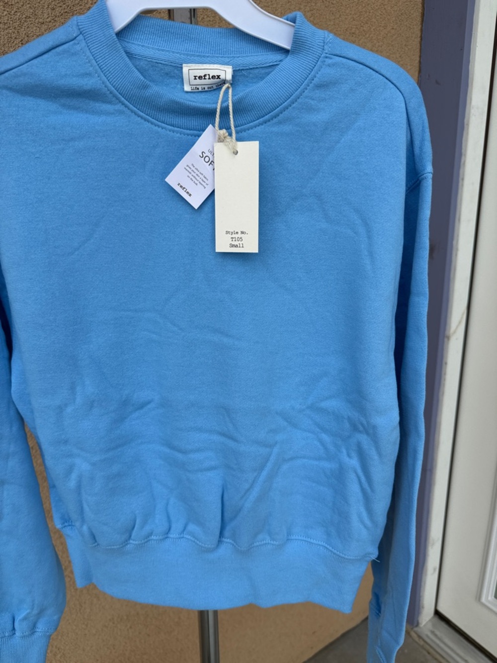 Reflex Sky Blue Pullover Sweatshirt
